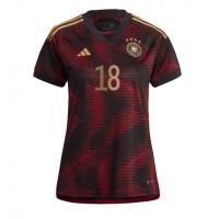 Camisa de time de futebol Alemanha Jonas Hofmann #18 Replicas 2º Equipamento Feminina Mundo 2022 Manga Curta